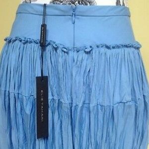 Light blue long skirt
